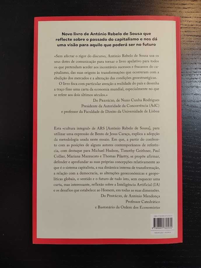 (Env. Incluído) Da Reforma do Capitalismo de António Rebelo de Sousa