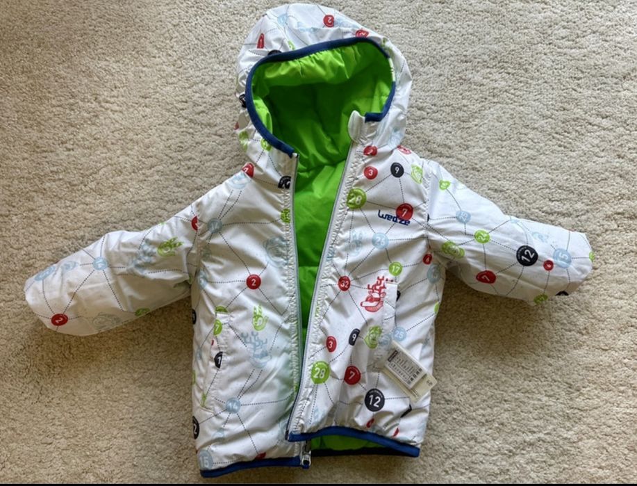 Kurtka zimowa Decathlon rozm 86