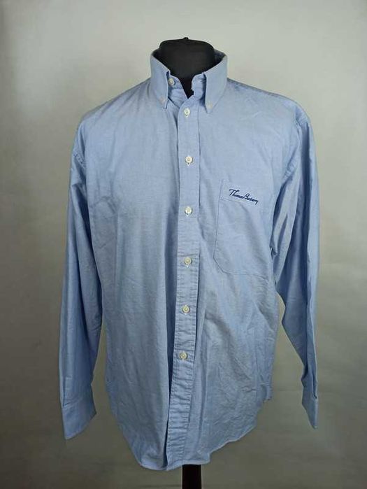 Thomas Burberry męska koszula błękitna XL