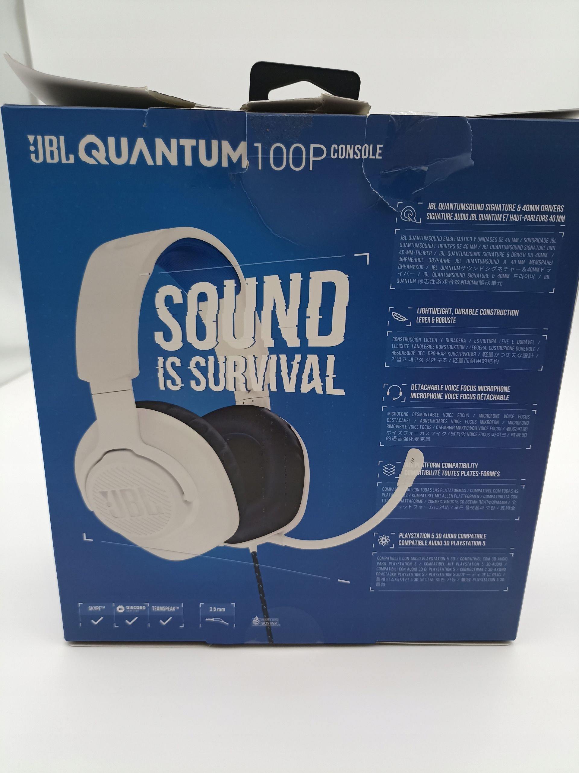 Słuchawki nauszne JBL Quantum 100P