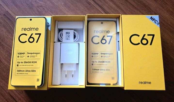 ‼️АКЦІЯ! Realme C67 8/256Gb.‼️НОВІ повний комплект‼️
