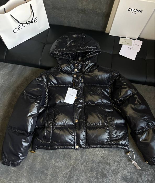 Пуховик пуфер куртка жилетка Celine р S,L