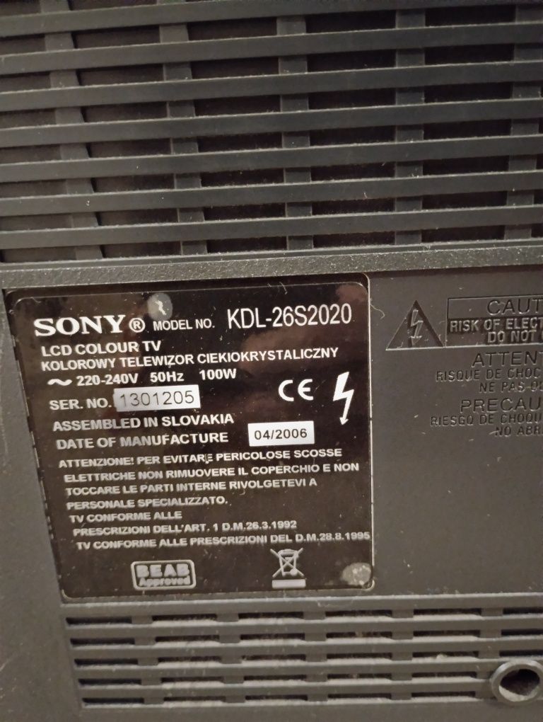 Sony Bravia LCD 26 + Firesick Android Smart TV Netflix
