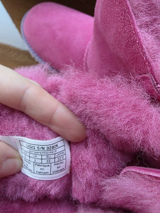 Угги для дівчинки