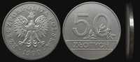 Moneta 50 zl 1990 r kolekcja
