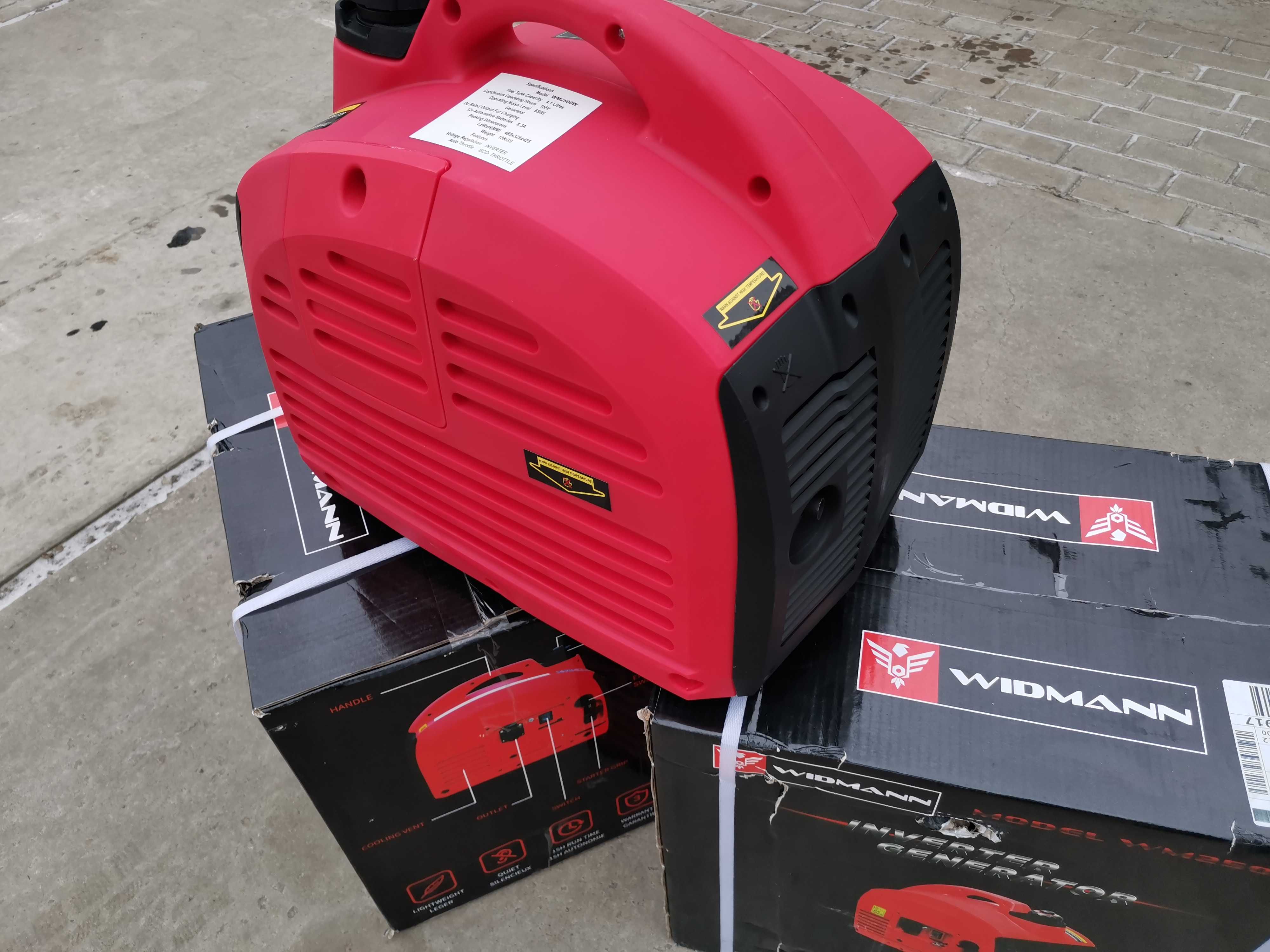 В НАЛИЧИИ генератор 2500W инверторный бензиновый Widman возможен обмен