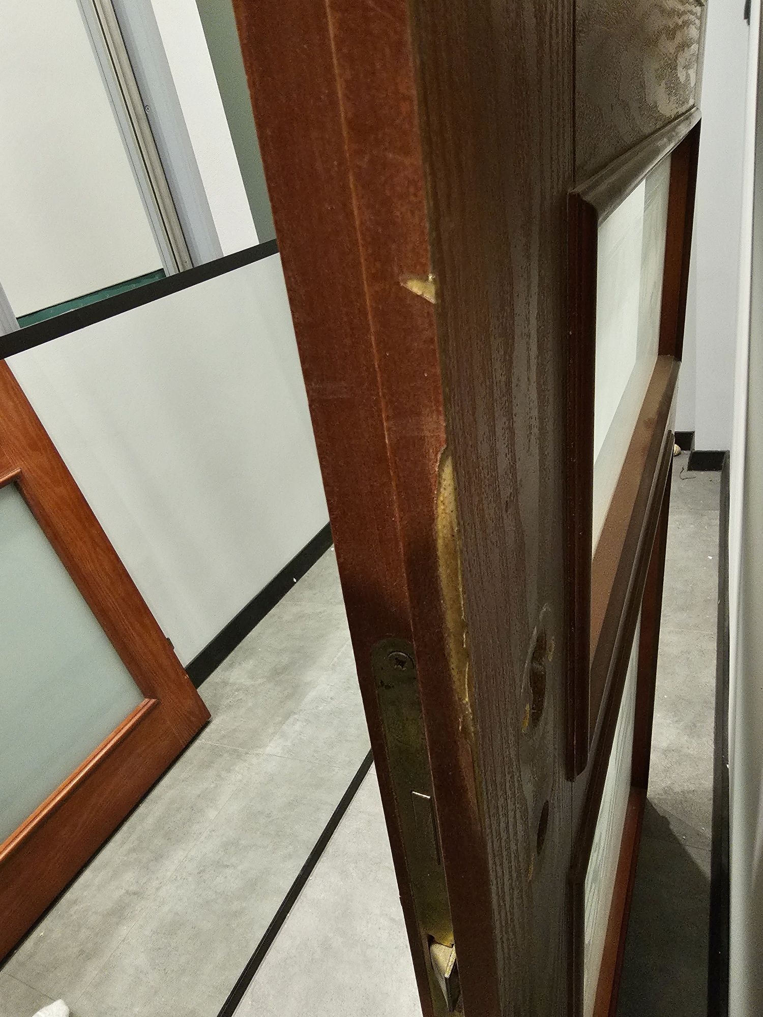 Drzwi drewniane wewnętrzne 80cm