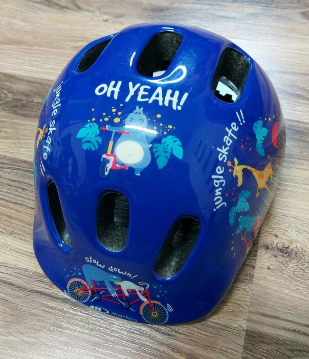 Kask rowerowy dziecięcy Martes Sport Jungle Helmet 44-48cm
