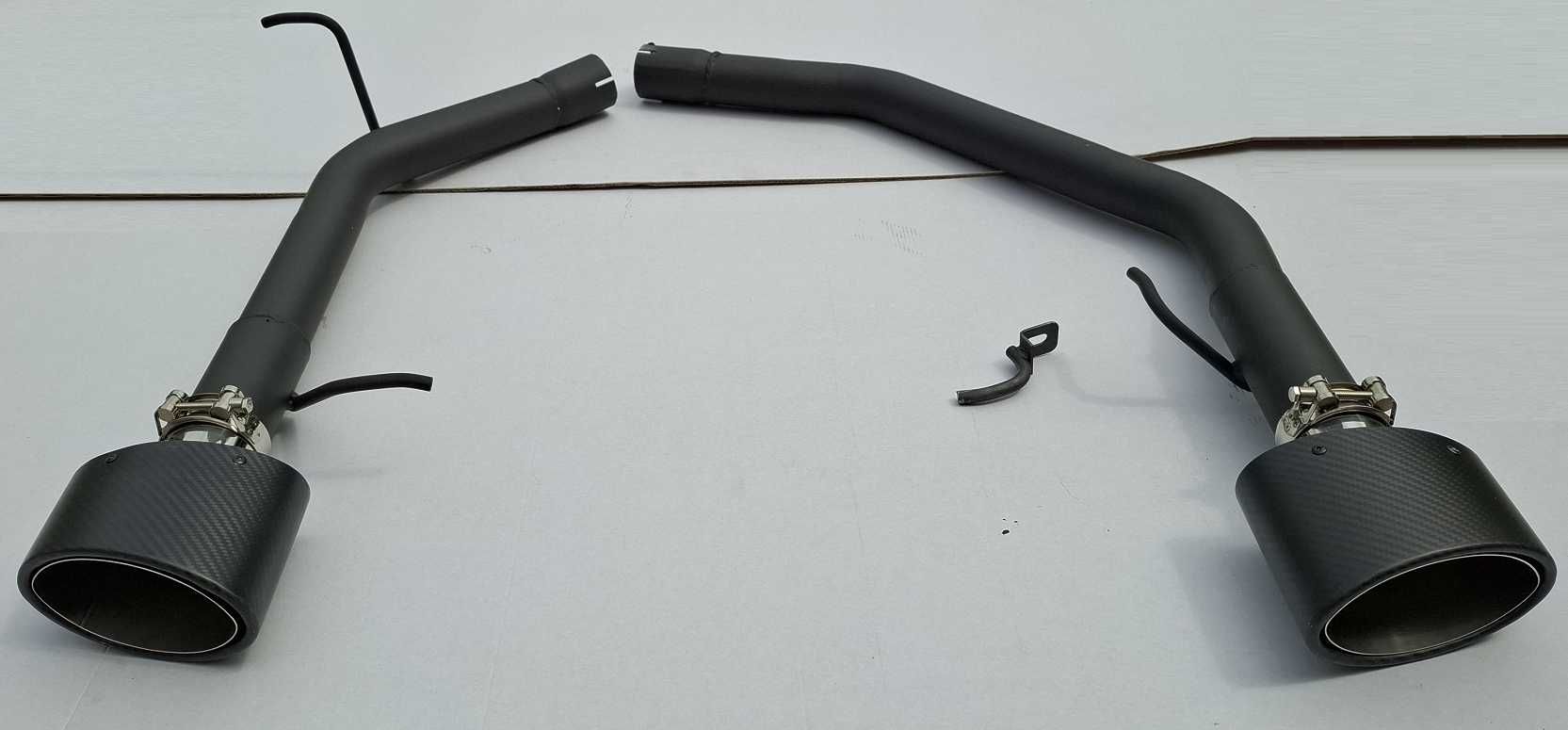 tłumik wydech przelot rura AUDI A5 8t A4 B8 S4 S5 RS4 remus 150x90mm