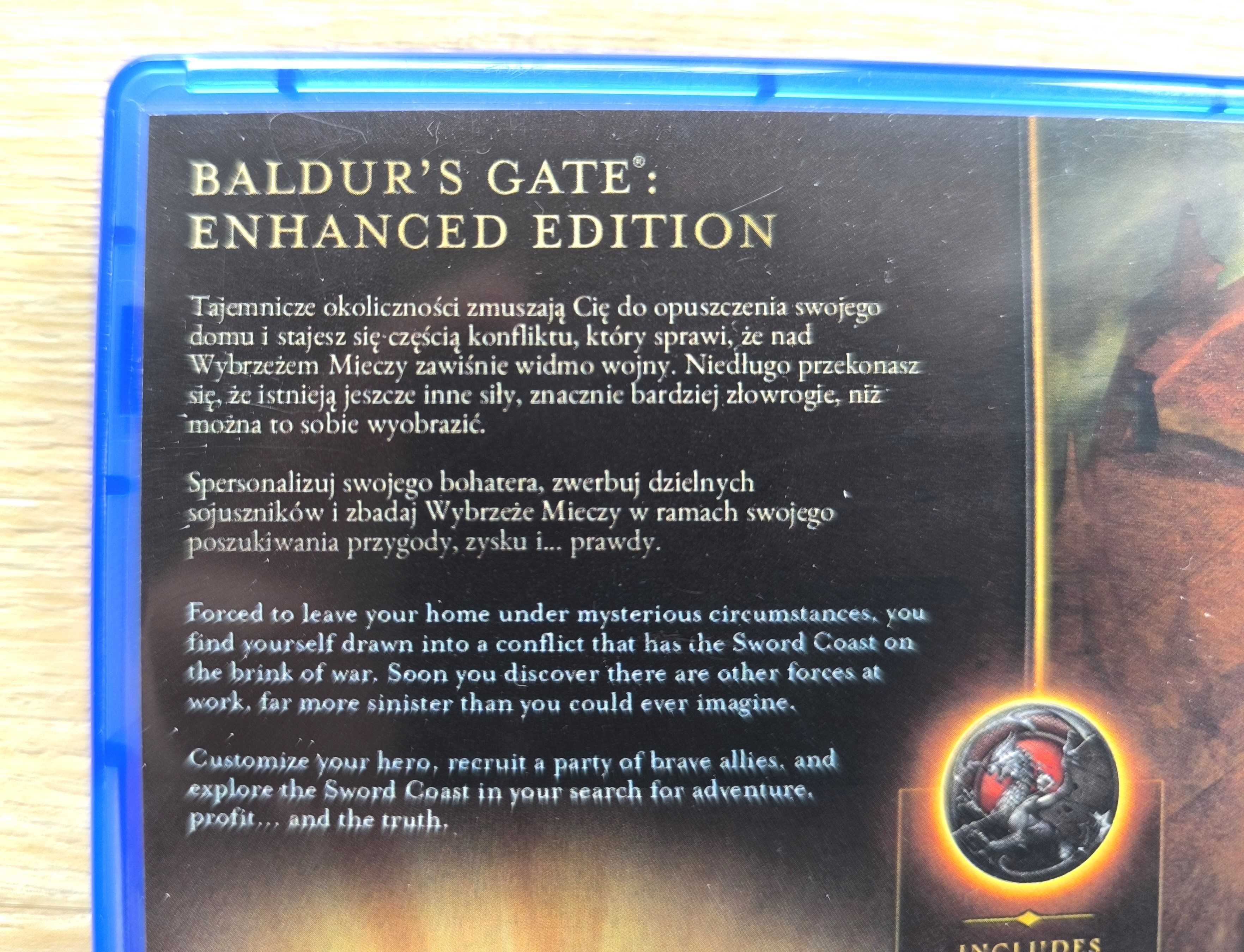 Baldur's Gate: Enhanced Edition 1+2 [PS4] [PS5] (DUBBING PL) GOTY