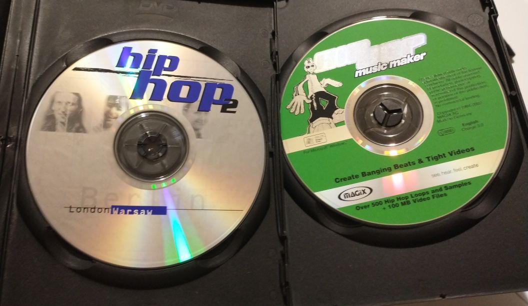 eJay Hip Hop 3 i 4 + Hip Hop Music Maker + 2cd z samplami