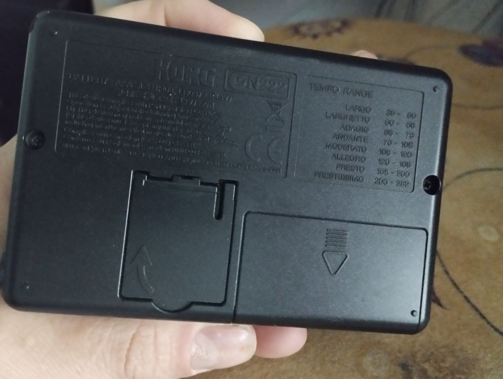 Тюнер метроном Korg TMR 50 BK