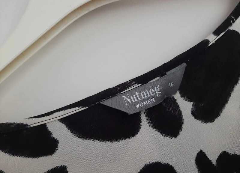 Elegancka zwiewna sukienka XL