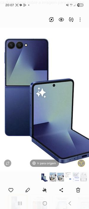 Telemovel como novo em azul e relogio bracelete branca