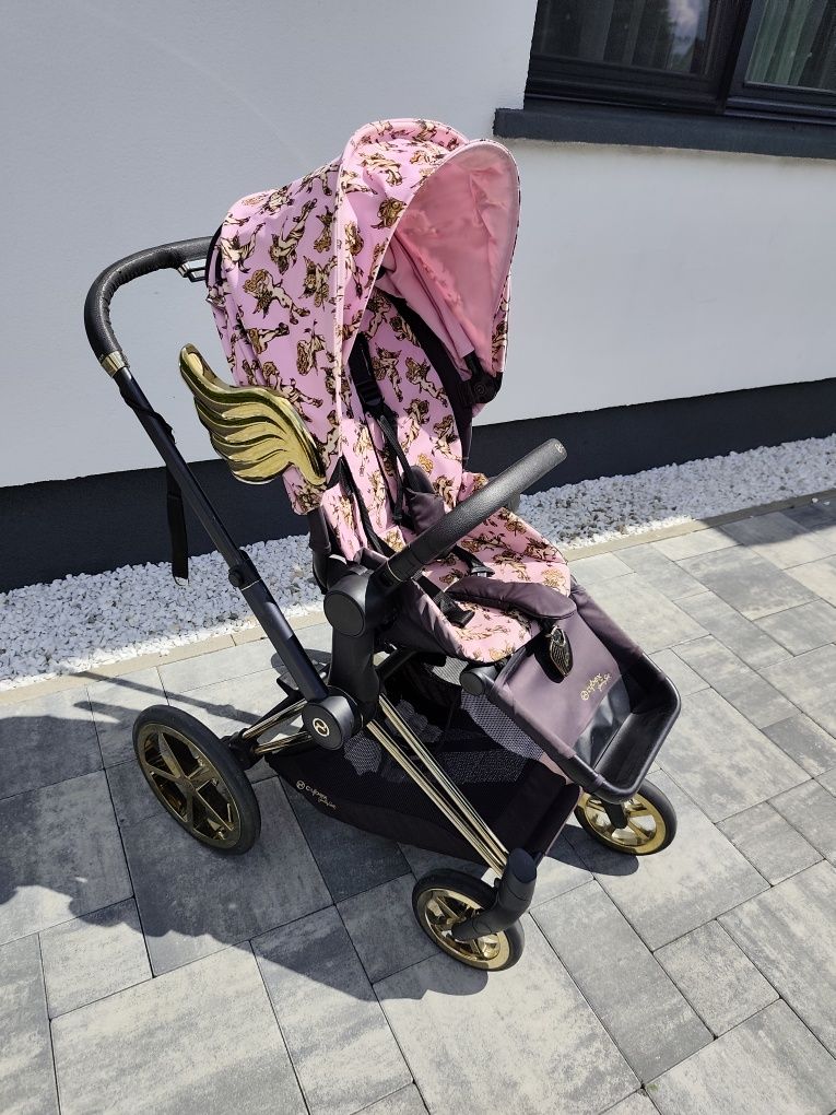 Wózek cybex skrzydła zloty