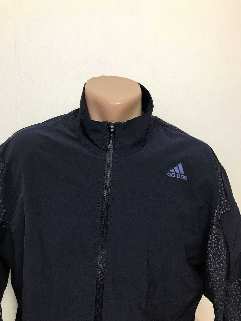 Куртка вітровка Adidas running анурак штурмовка кофта світшот адідас