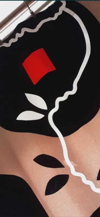 Zasłony krótkie bawełna designer Ikea