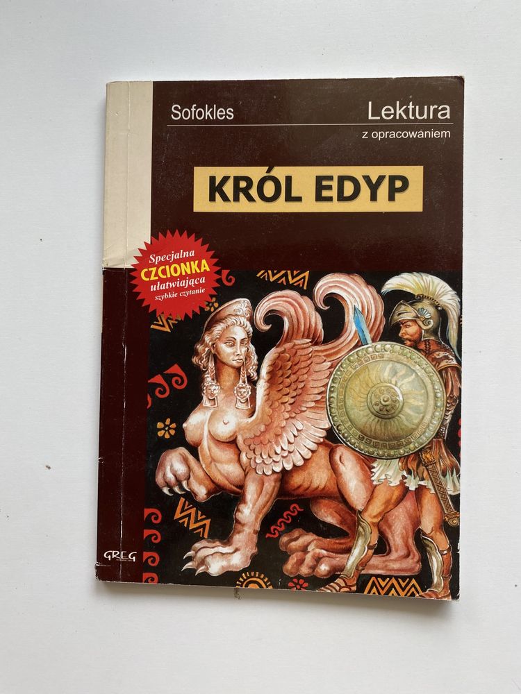 Król Edyp. Lektura z opracowaniem. Greg