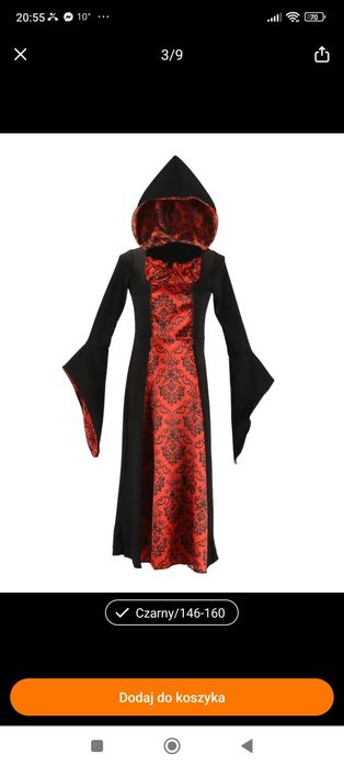 Kostium wampira wampirki