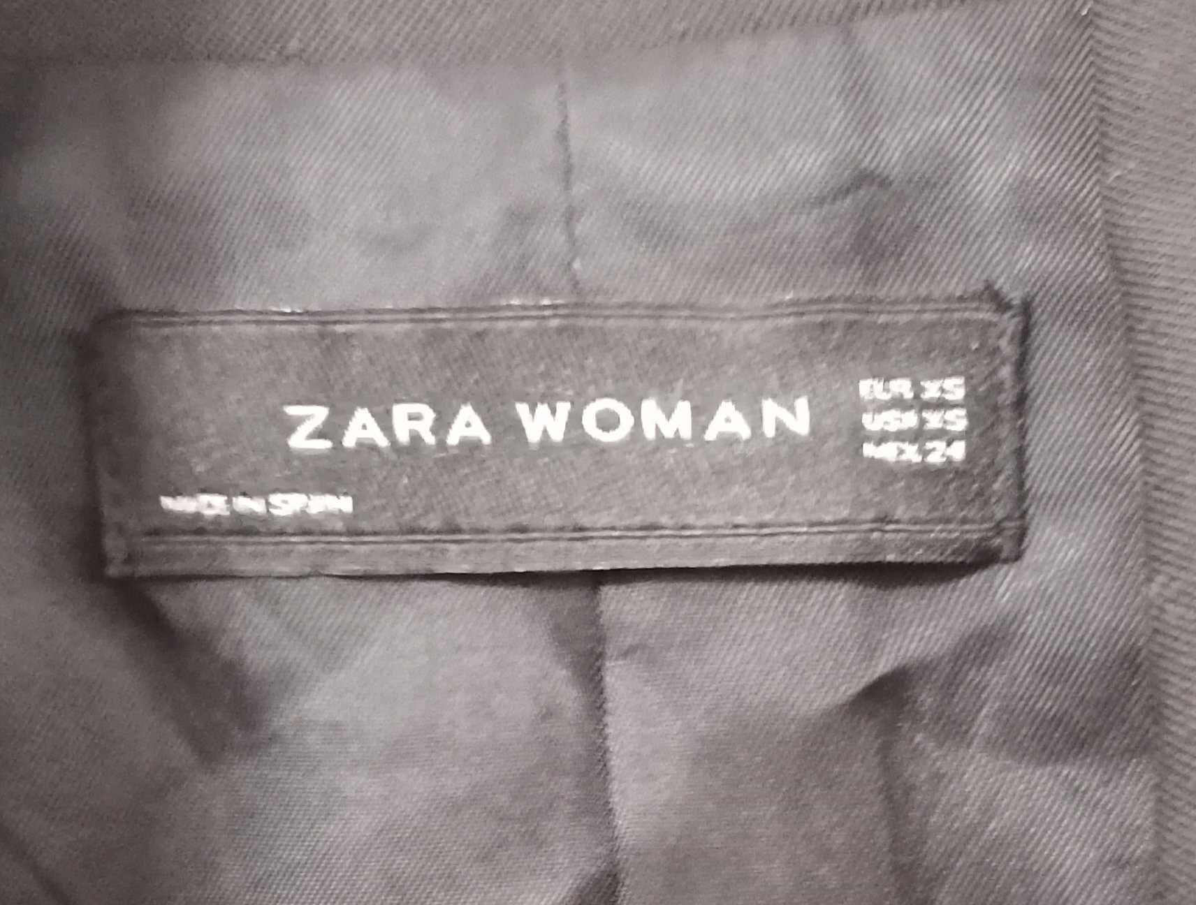 Casaco senhora negro "Zara Women", tam XS