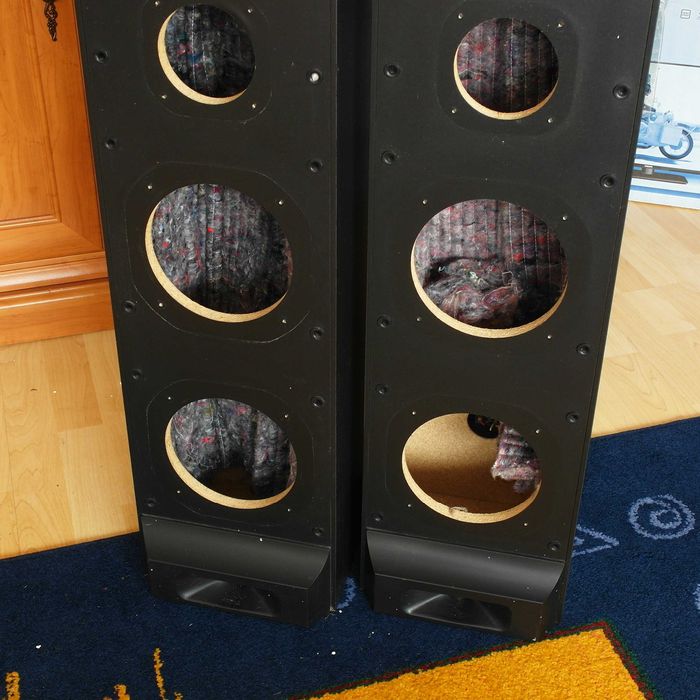 Unitra Tonsil SAMBA 250 obudowy, wygłuszenie, terminale, komplet