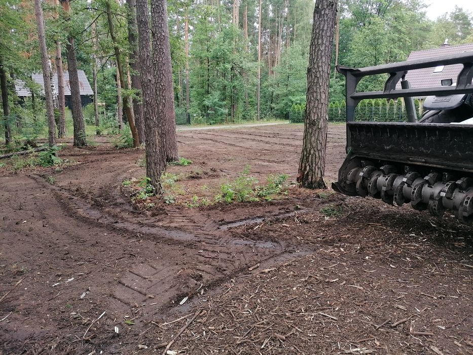 Mulczer leśny mulczowanie karczowanie czyszczenie działek rekultywacja