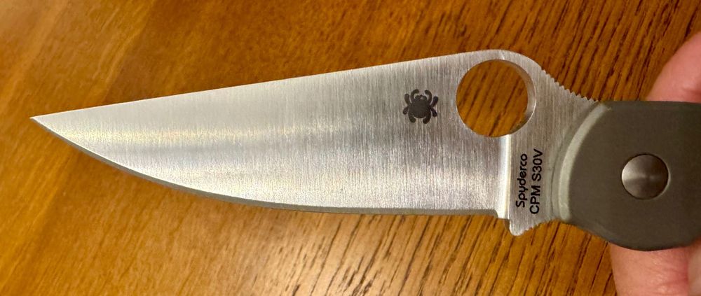 Spyderco military TI