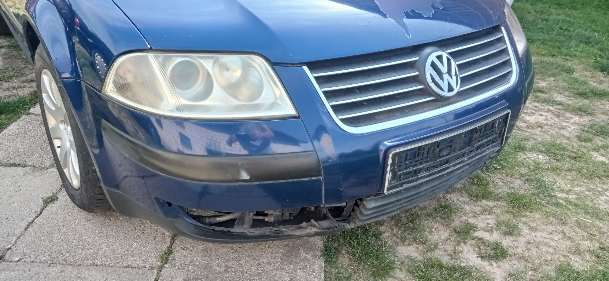 Passat B5 FL maska zderzak lampy drzwi