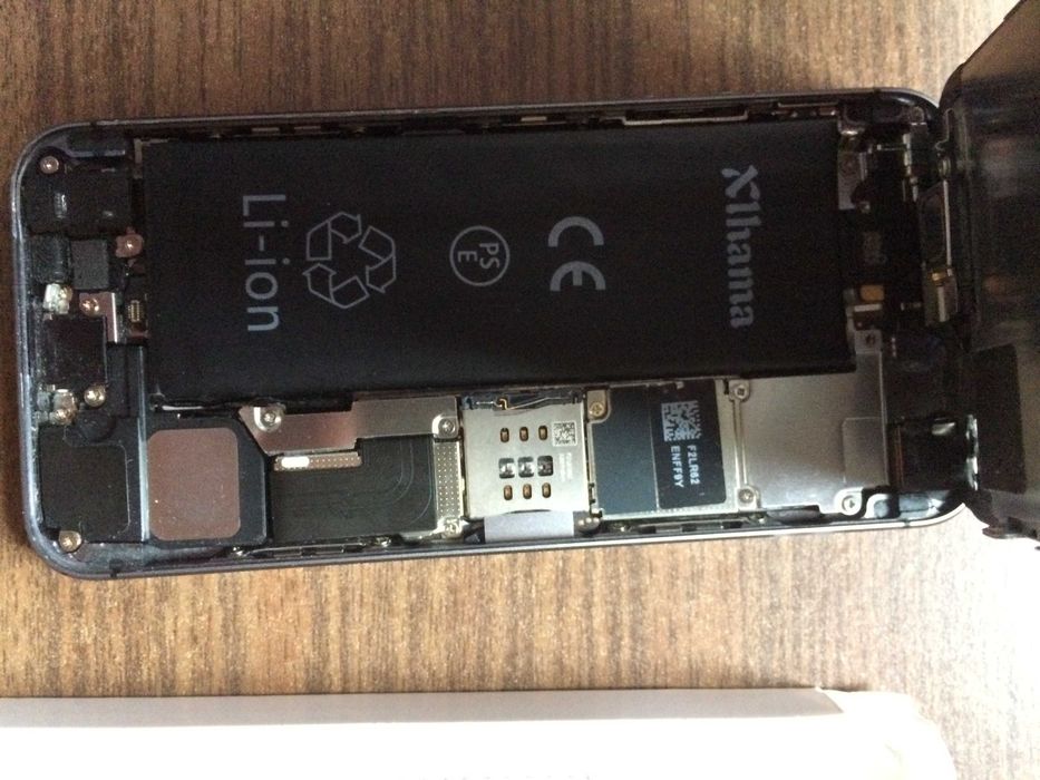 iPhone 5S neverlock 16GB на запчасти + вторая батарея или обмен