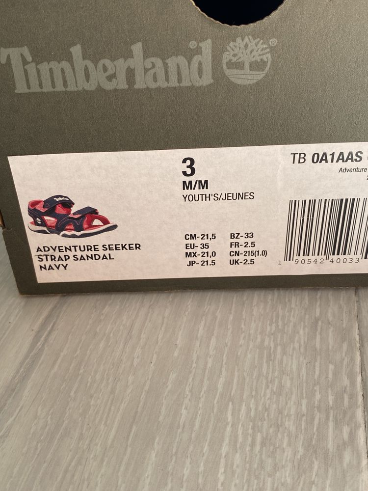 Sandałki Timberland roz.35 jak Nowe