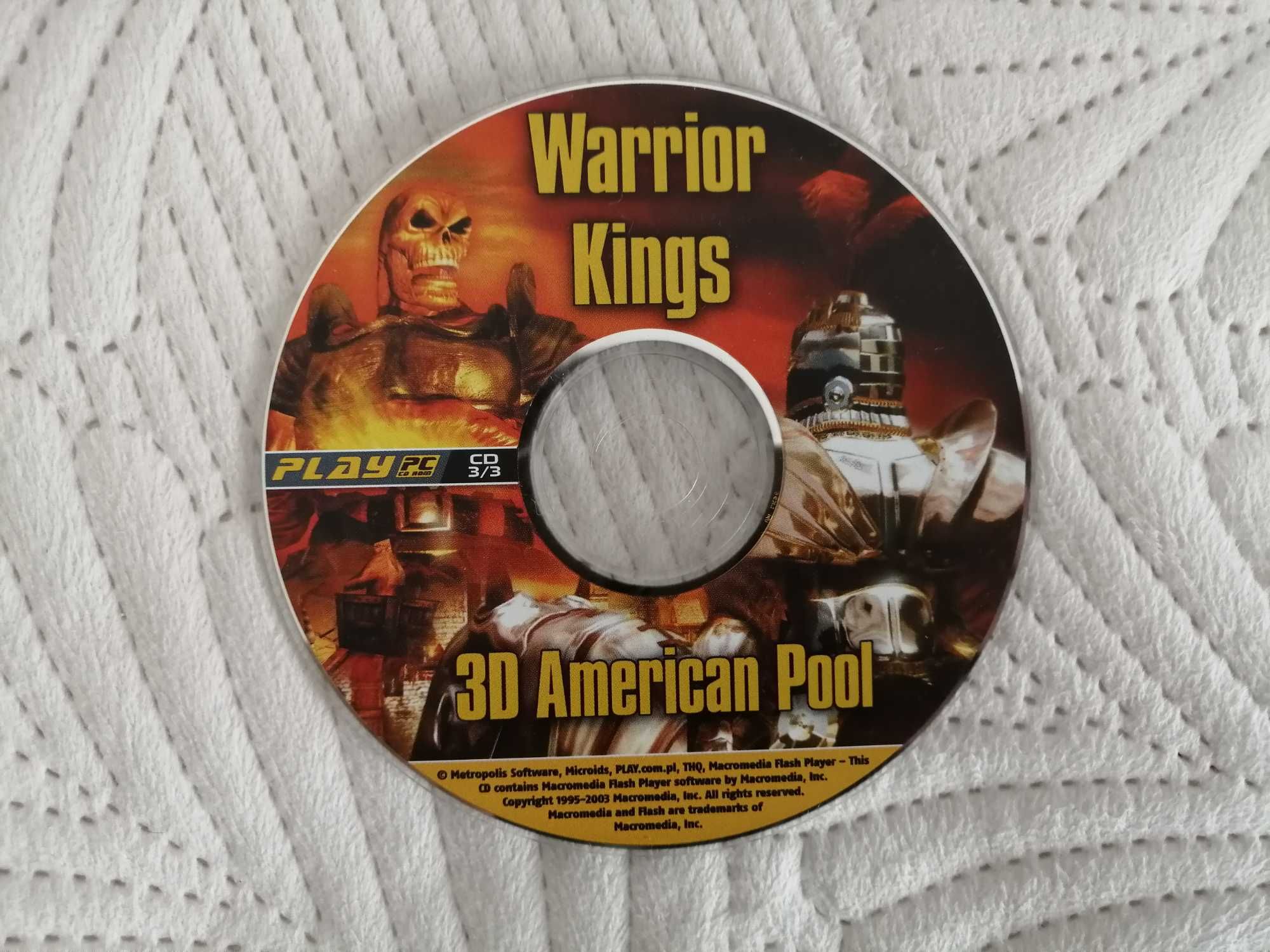 Warrior Kings (RTS) / 3D American Pool (sportowa)