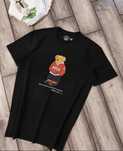 T-shirt męski czarny z misiem Polo Ralph Lauren rozm XL