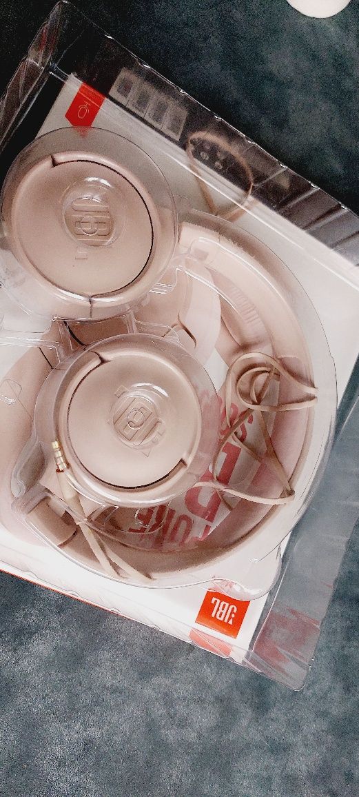JBL Tune 500 pudrowy róż