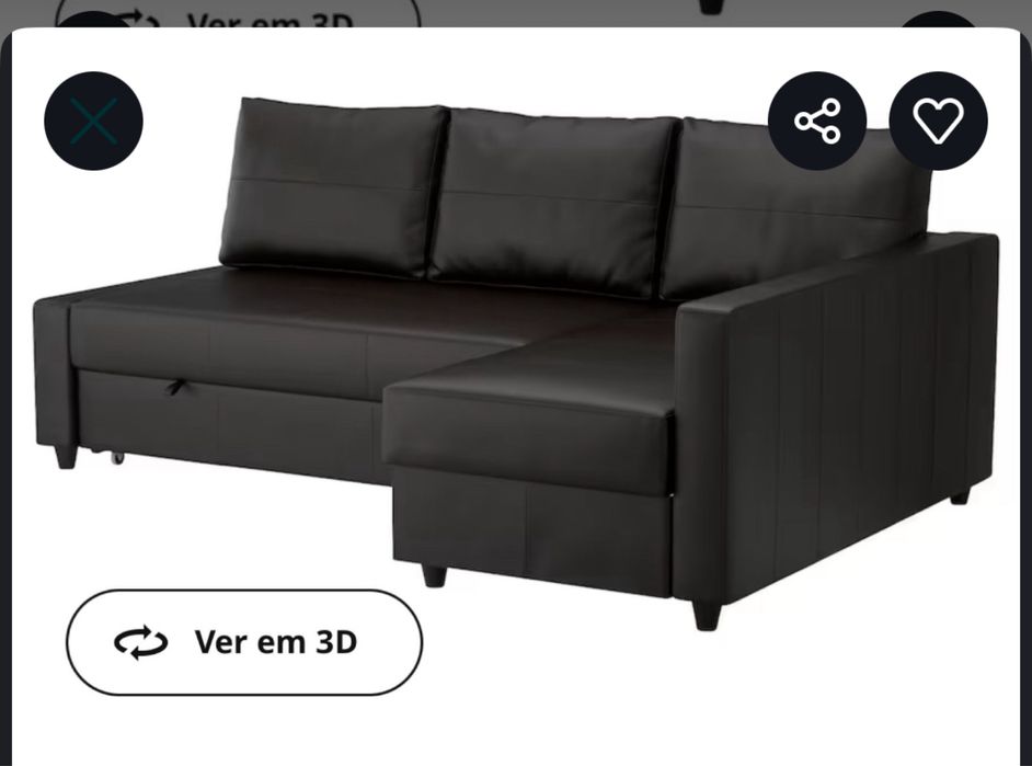 Sofa cama FRIHETEN da IKEA