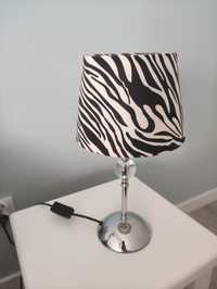 Lampka nocna motyw zebry