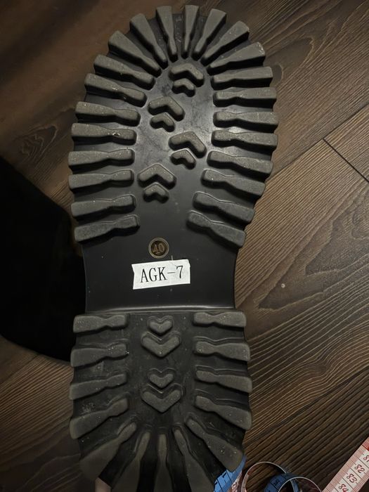 Ботфорти Bomond штучний замш чорні 40 розмір