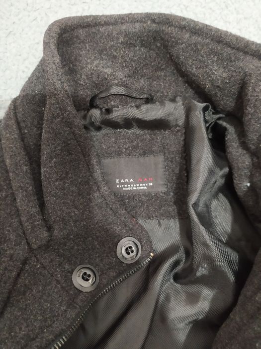 Casaco quentinho com bolsos, Zara, 38