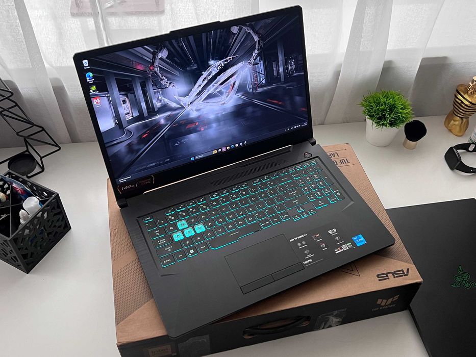 17 экран! Игровой ноутбук Asus TUF Gaming F17