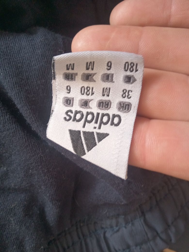 Spodnie dresowe męskie dresy adidas rozmiar m