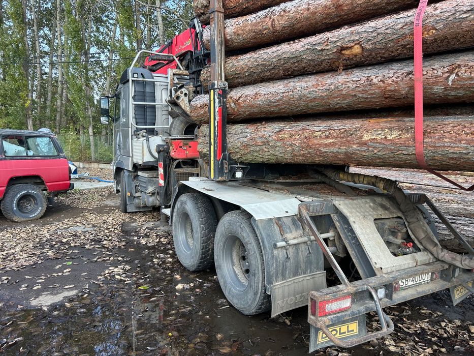 Volvo FH500 zestaw do drewna dłużycy