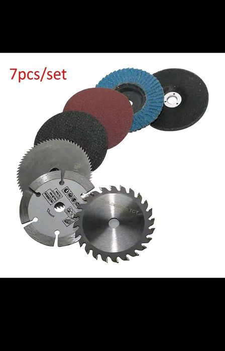 Набор дисков для мини болгарки, дрели ∅76/10 мм