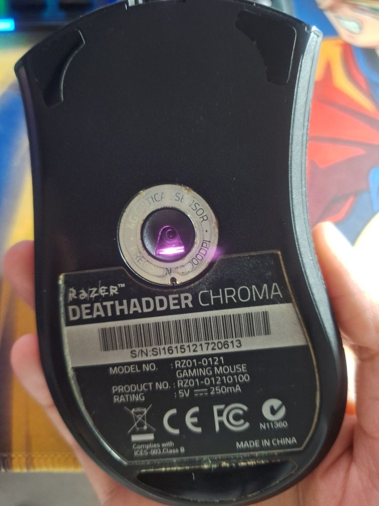 Rato Razer deathadder Chroma