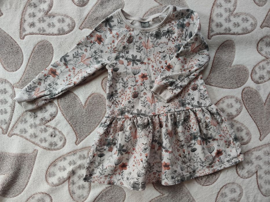 Теплі плаття на дівчинку від Next