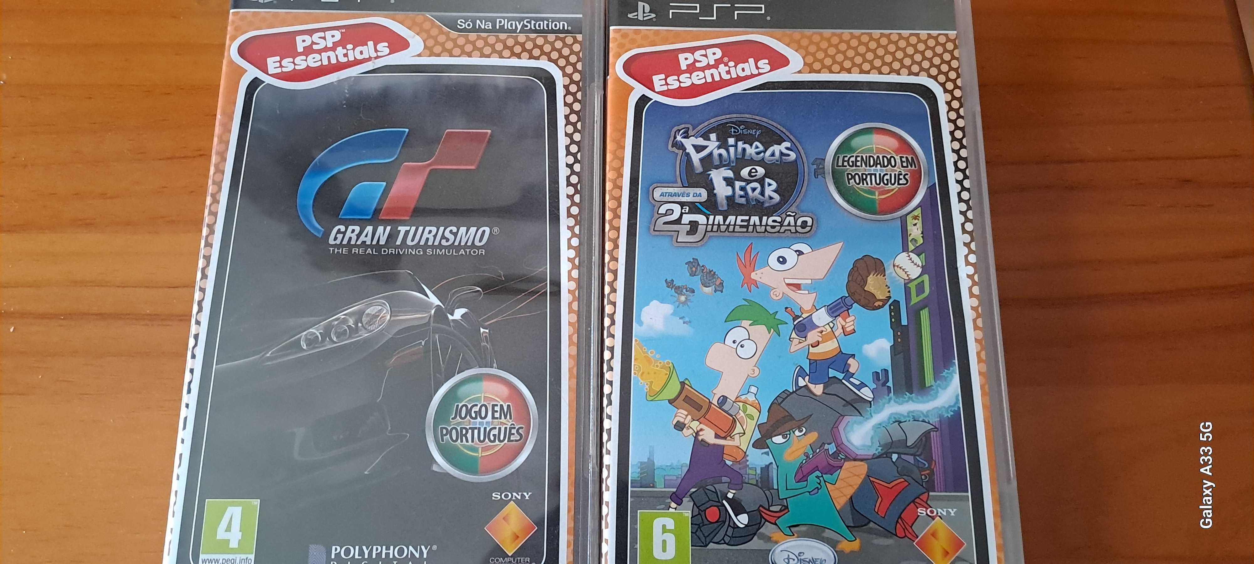 Vendo 4 Jogos para a PSP