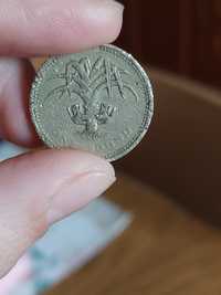 Монета 1 pound 1985 фунт Єлизавета 2
