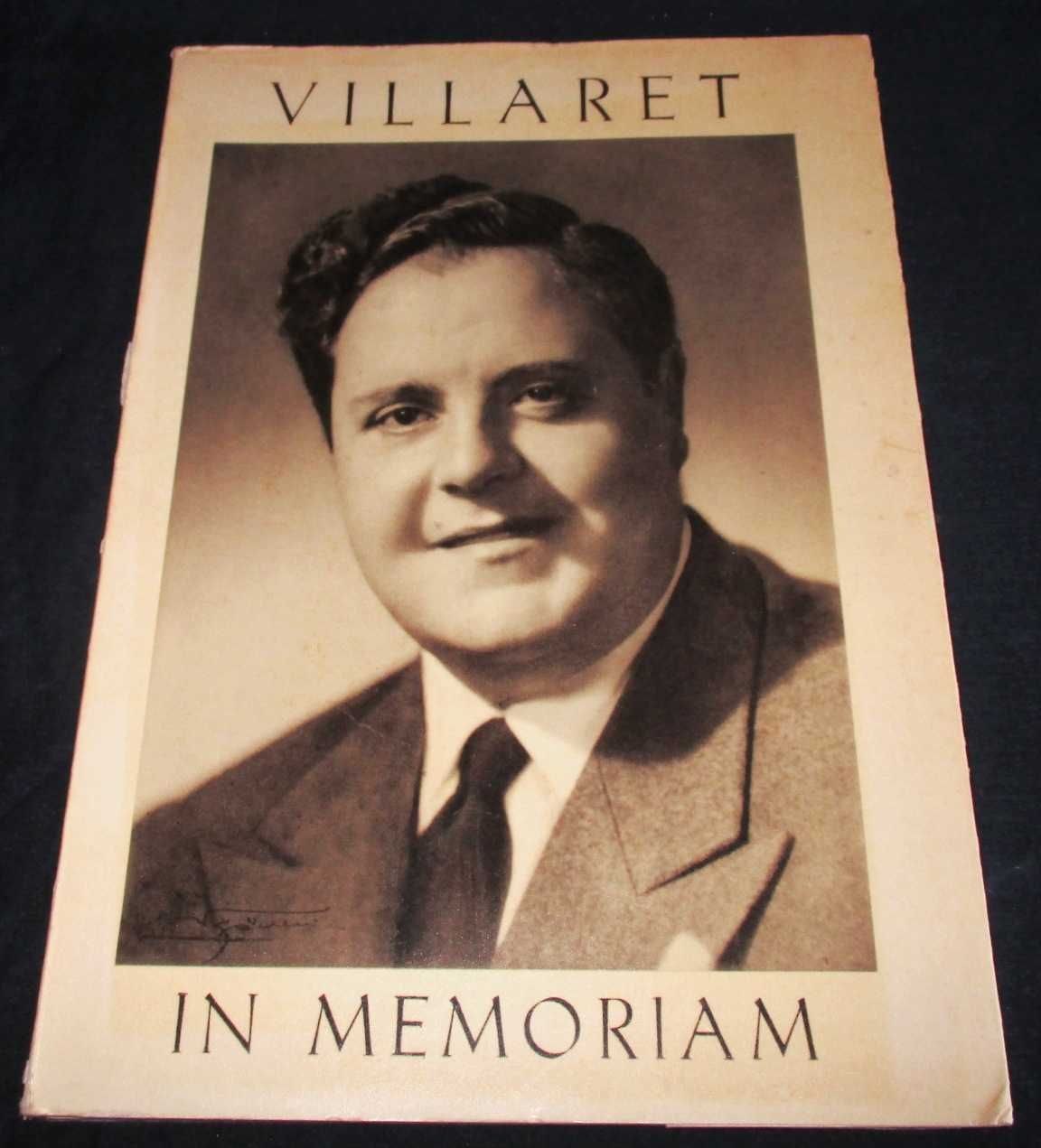 Livro In Memoriam de João Villaret