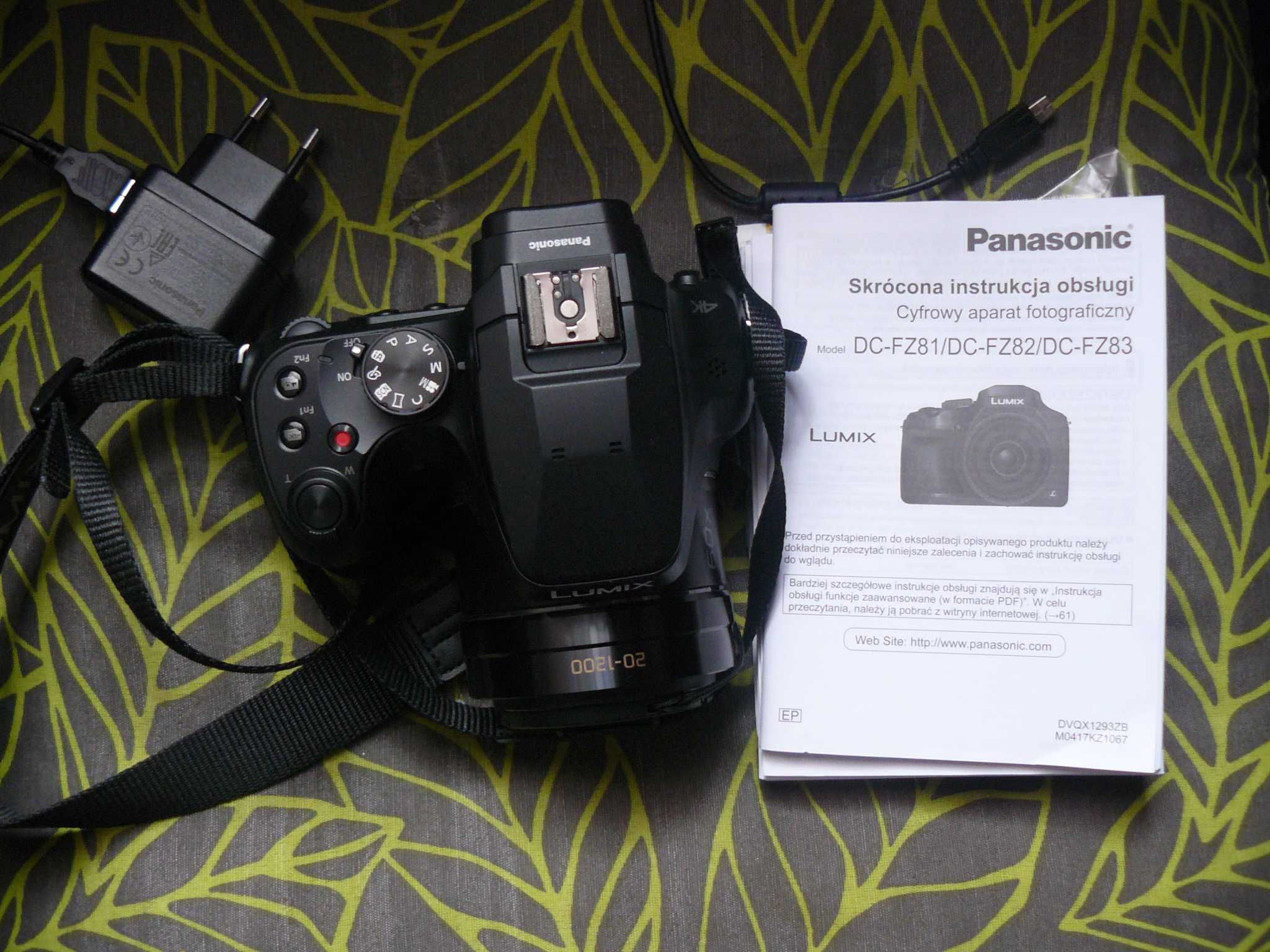 Panasonic Lumix DC-FZ82 czarny