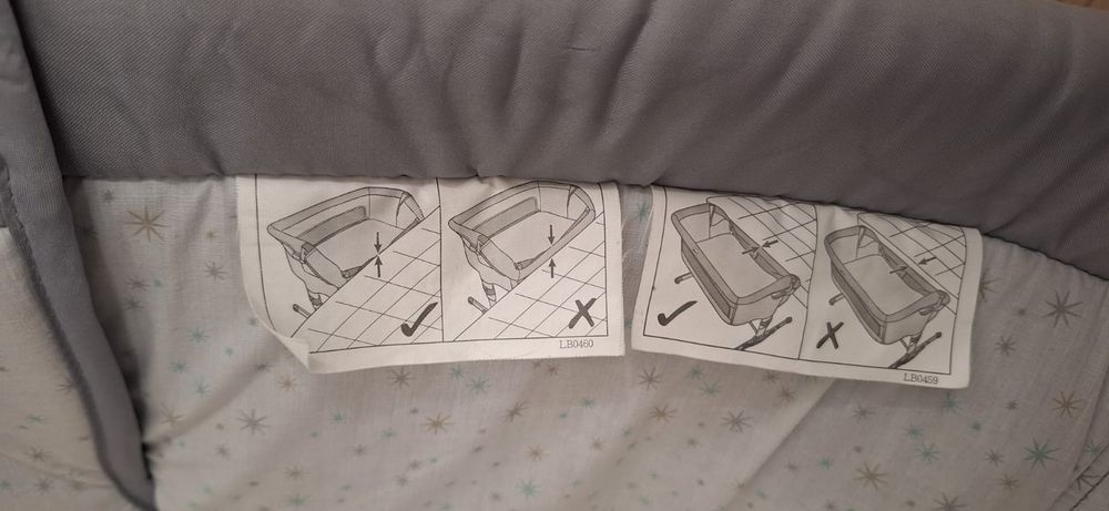 Łóżeczko dostawka Chicco Next 2 Me Dream