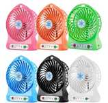 Портативный USB мини-вентилятор с аккумулятором Mini Fan (настольный)