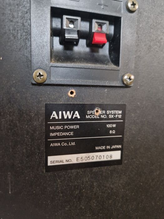 Kolumny Aiwa SX - F12 Honeycomb 3-drożne nie sony akai sansui